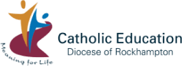 Catholic Education Logo at Fergus Builders Residential, Industrial & Commercial real estate development Mackay