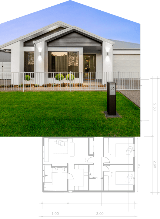 Palmview 255 design by Fergus Builders Residential, Industrial & Commercial real estate development Mackay